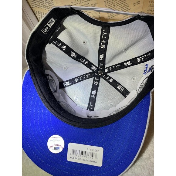 New York Mets New Era 9FIFTY Snapback Shea Stadium 40th Anniversary Gray/Black - Picture 2 of 3